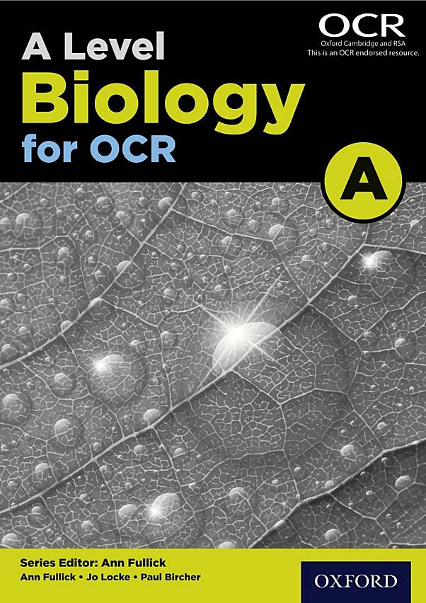 Oxford OCR A Biology A Level 学生课本 PDF OUP 合订本