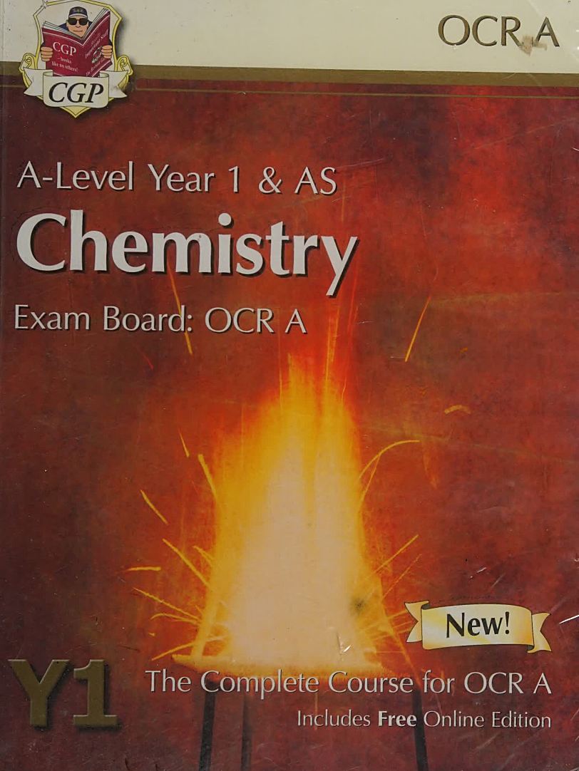 CGP A-Level Chemistry(OCR A)电子版:3本课本+复习册完整套装 PDF 下载