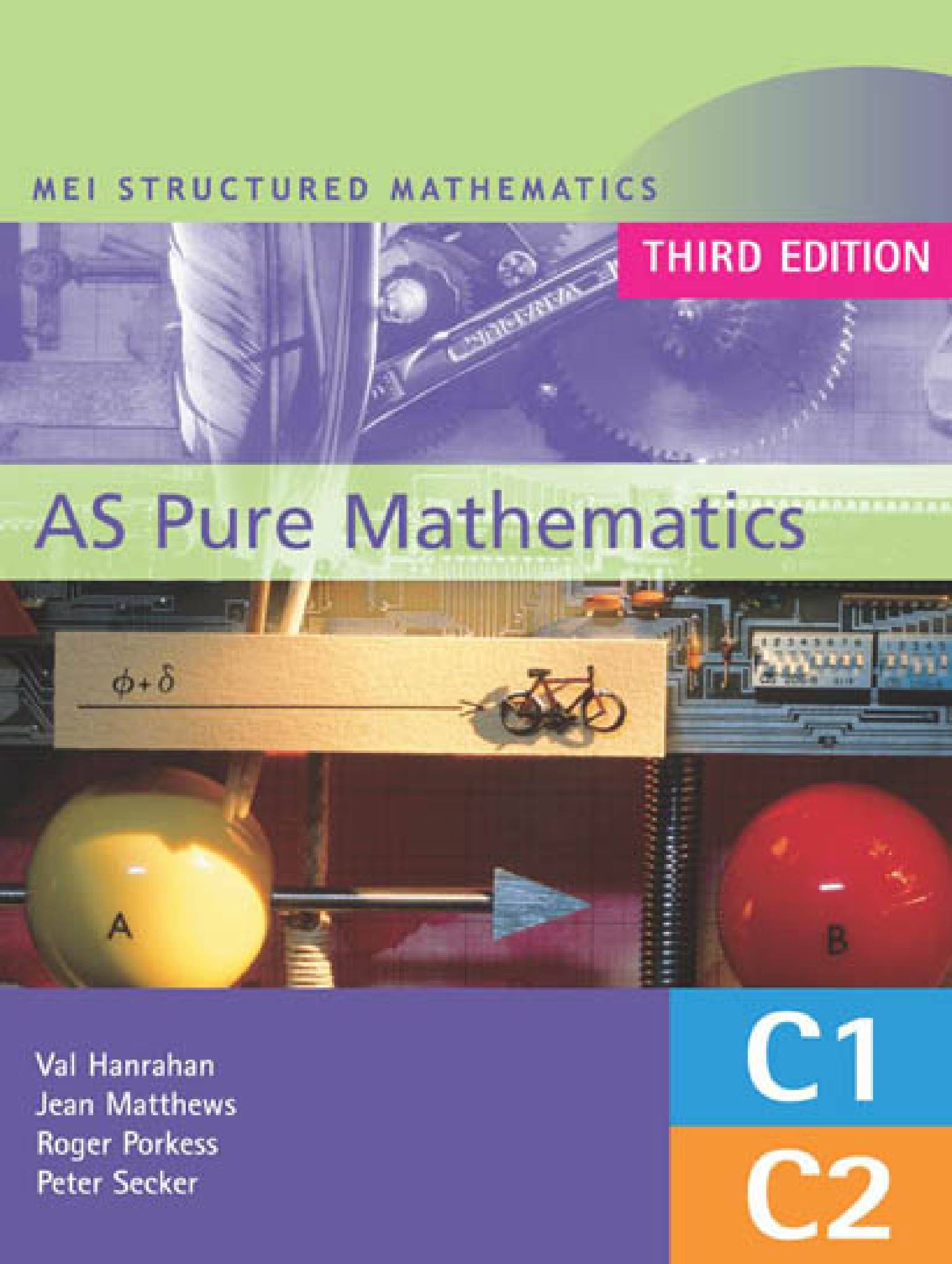 MEI Pure Mathematics C1–C4 电子版:AS+A2 纯数两卷 PDF 下载1