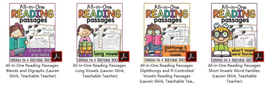 All-In-One Reading Passages 电子版 PDF 资源下载1