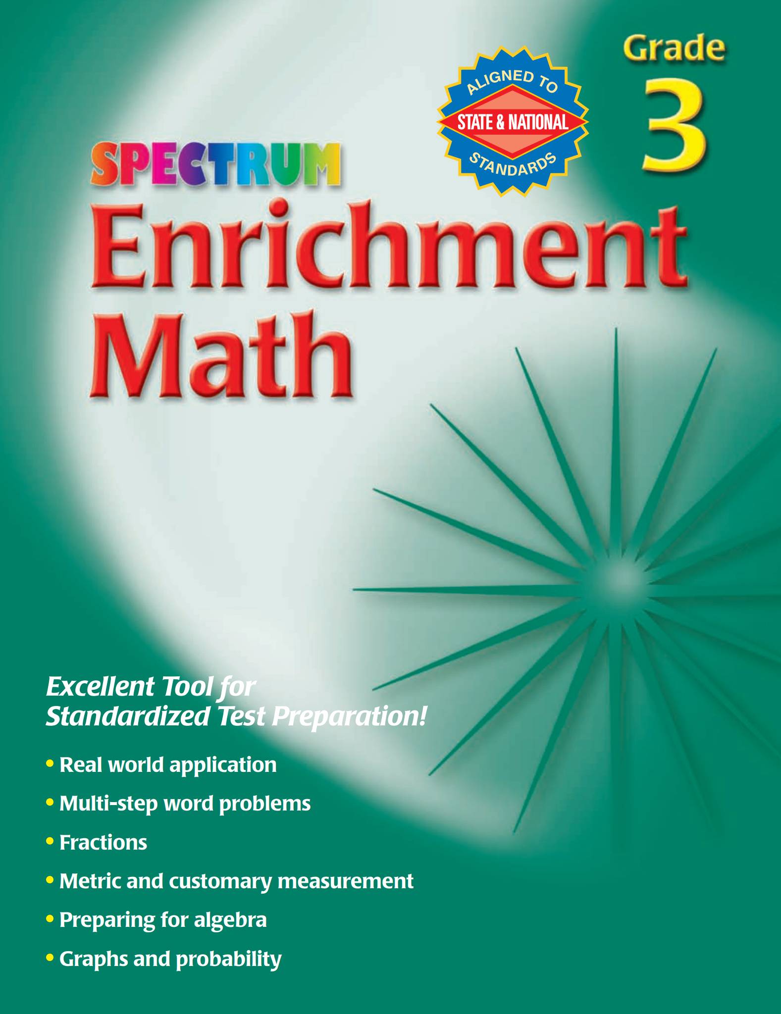 Spectrum Enrichment Math G3–G8 数学应用题练习册电子版PDF 下载
