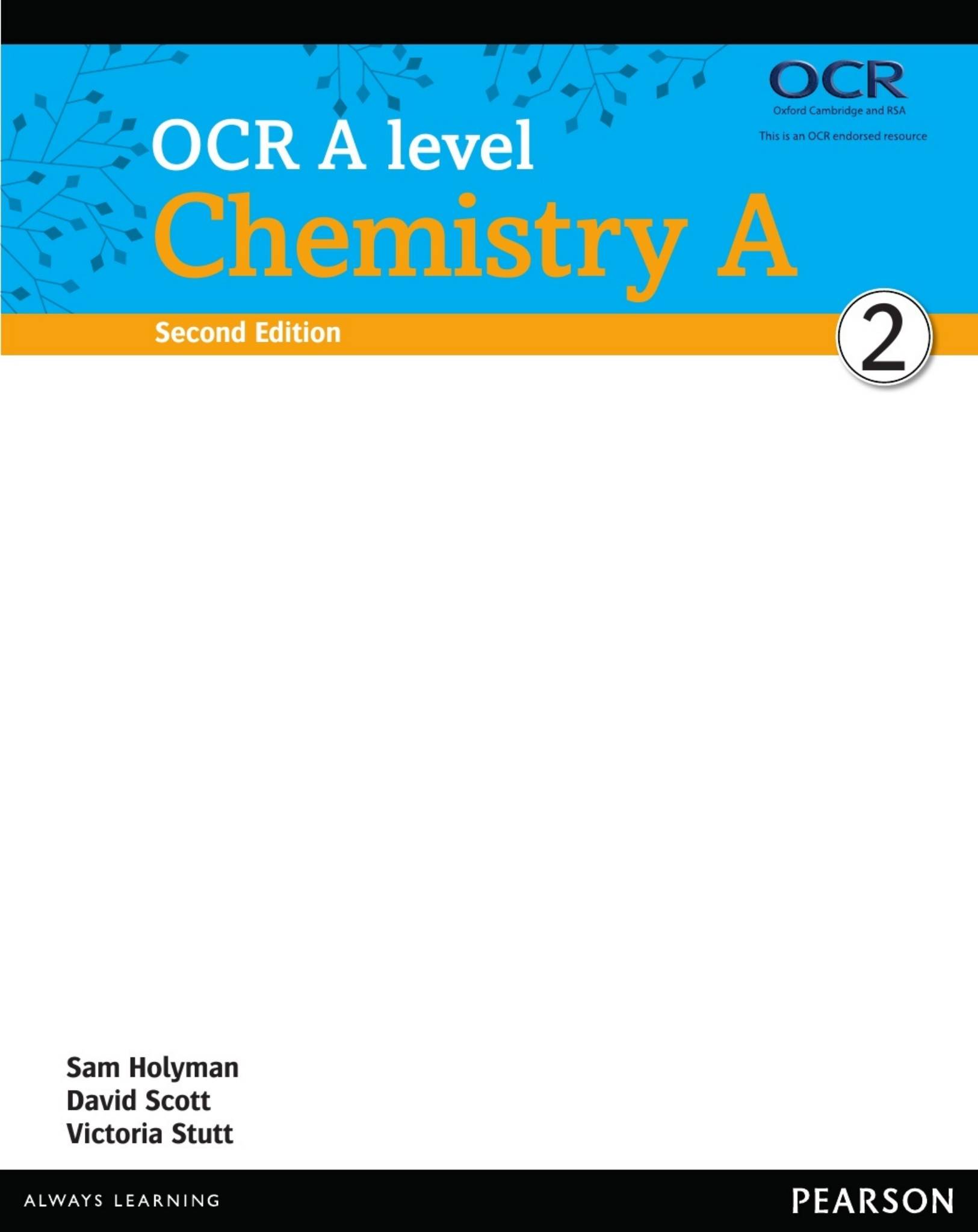 Pearson OCR A Chemistry A Level 学生课本（Year 1 + Year 2 分册）电子版下载2