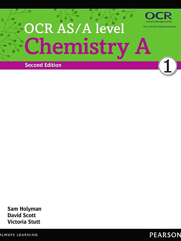 Pearson OCR A Chemistry A Level 学生课本(Year 1 + Year 2 分册)电子版下载