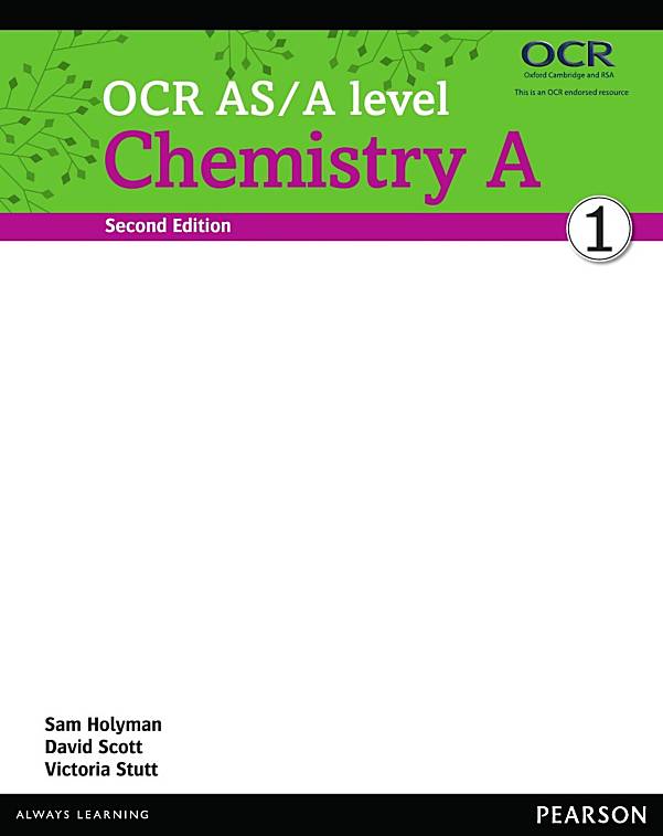 Pearson OCR A Chemistry A Level 学生课本(Year 1 + Year 2 分册)电子版下载