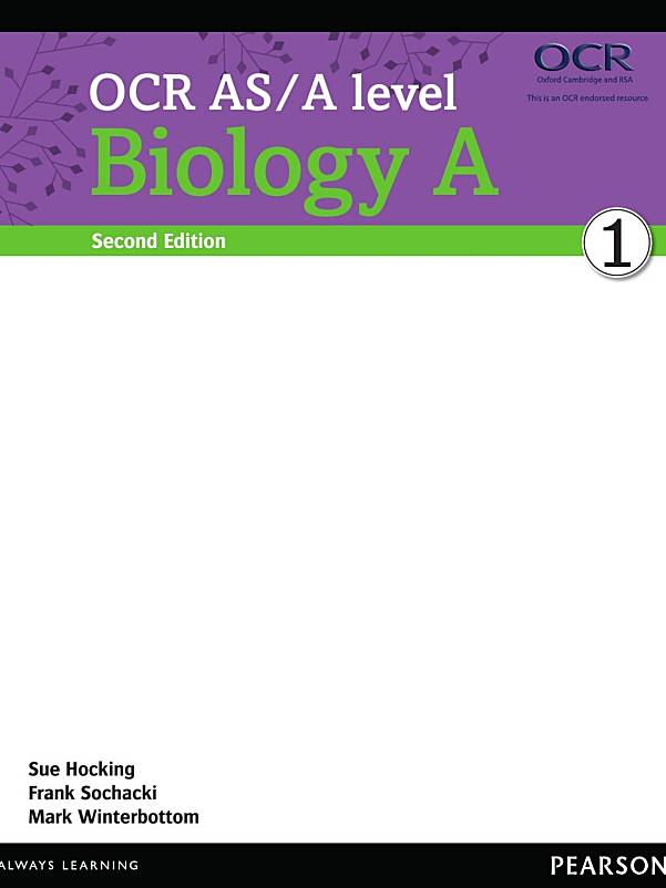 Pearson OCR A Biology A Level 学生课本（Year 1 + Year 2）PDF下载