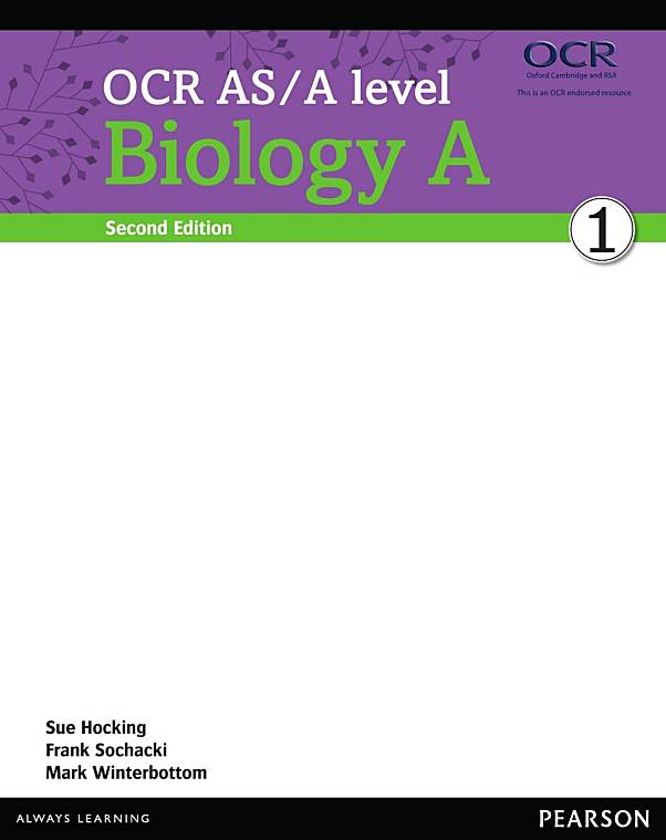 Pearson OCR A Biology A Level 学生课本(Year 1 + Year 2)PDF下载
