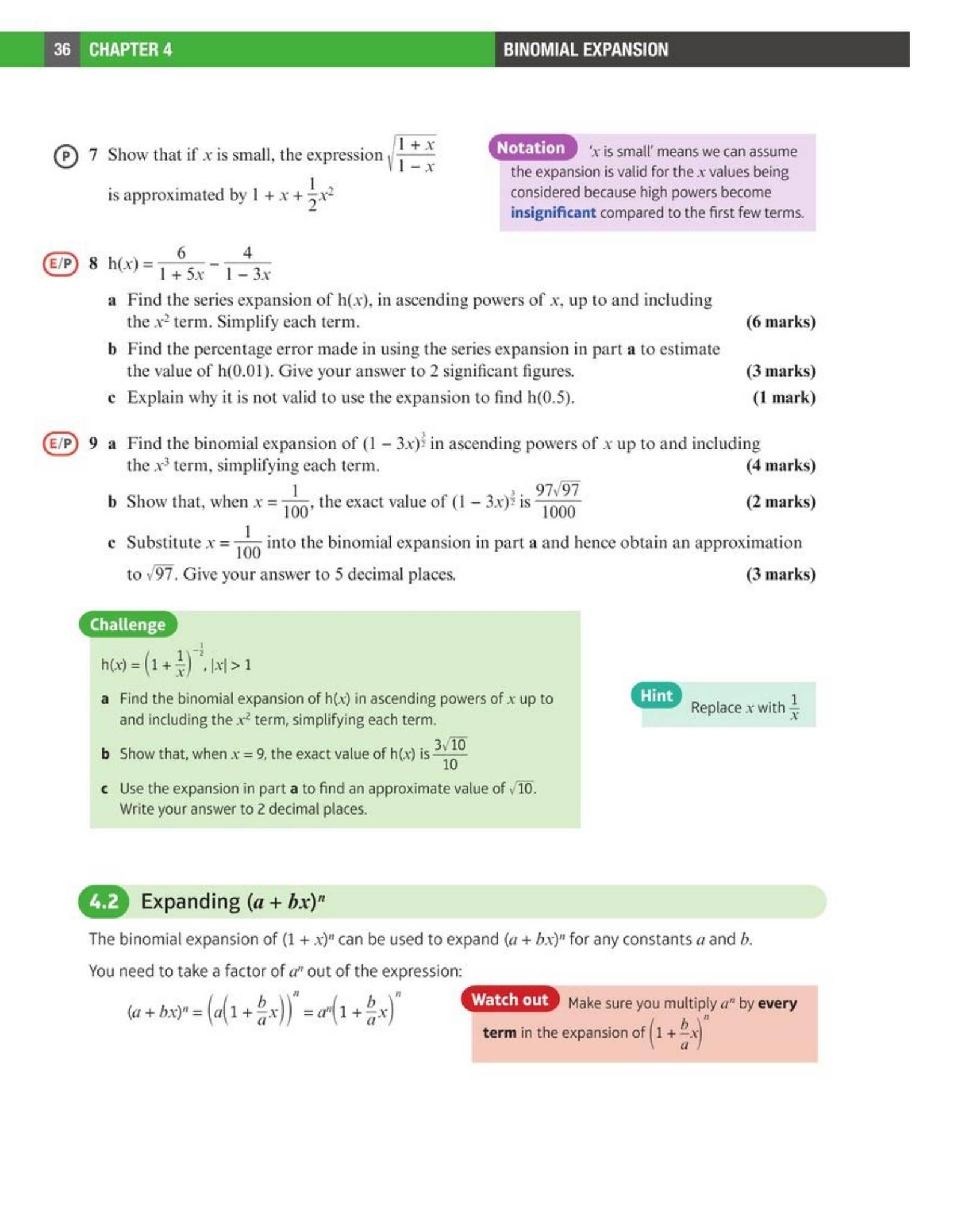 Edexcel A-Level 纯数教材:Pearson Edexcel IAL P1-P4 电子版下载