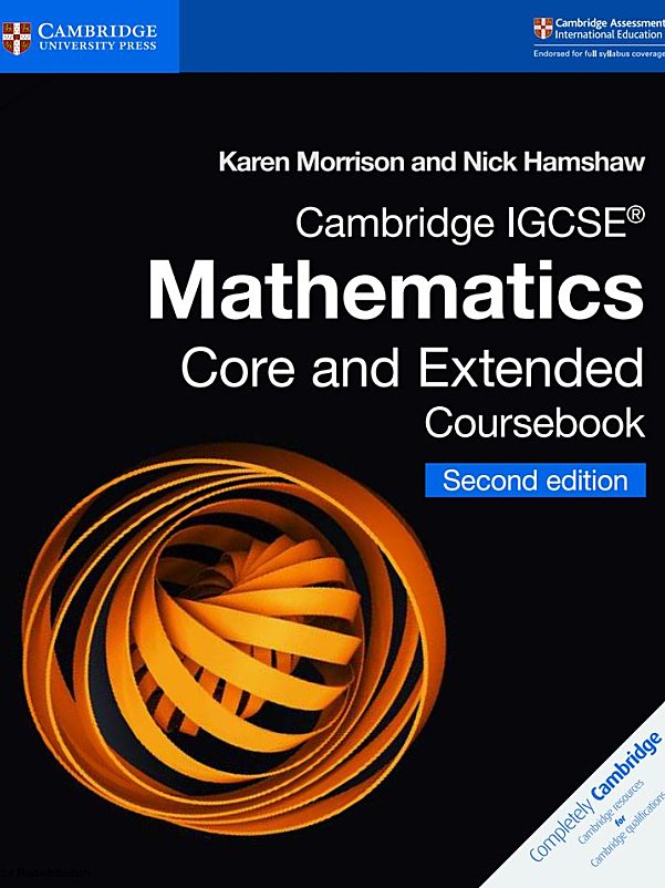 剑桥IGCSE数学教材全套PDF资源下载（Cambridge IGCSE Mathematics 5本合集）