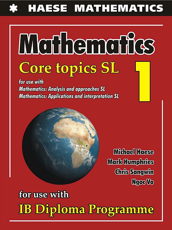 Haese IB 数学教材:全套 12 册(Core Topics + AA/AI 四路径 + 六本解答)电子版下载