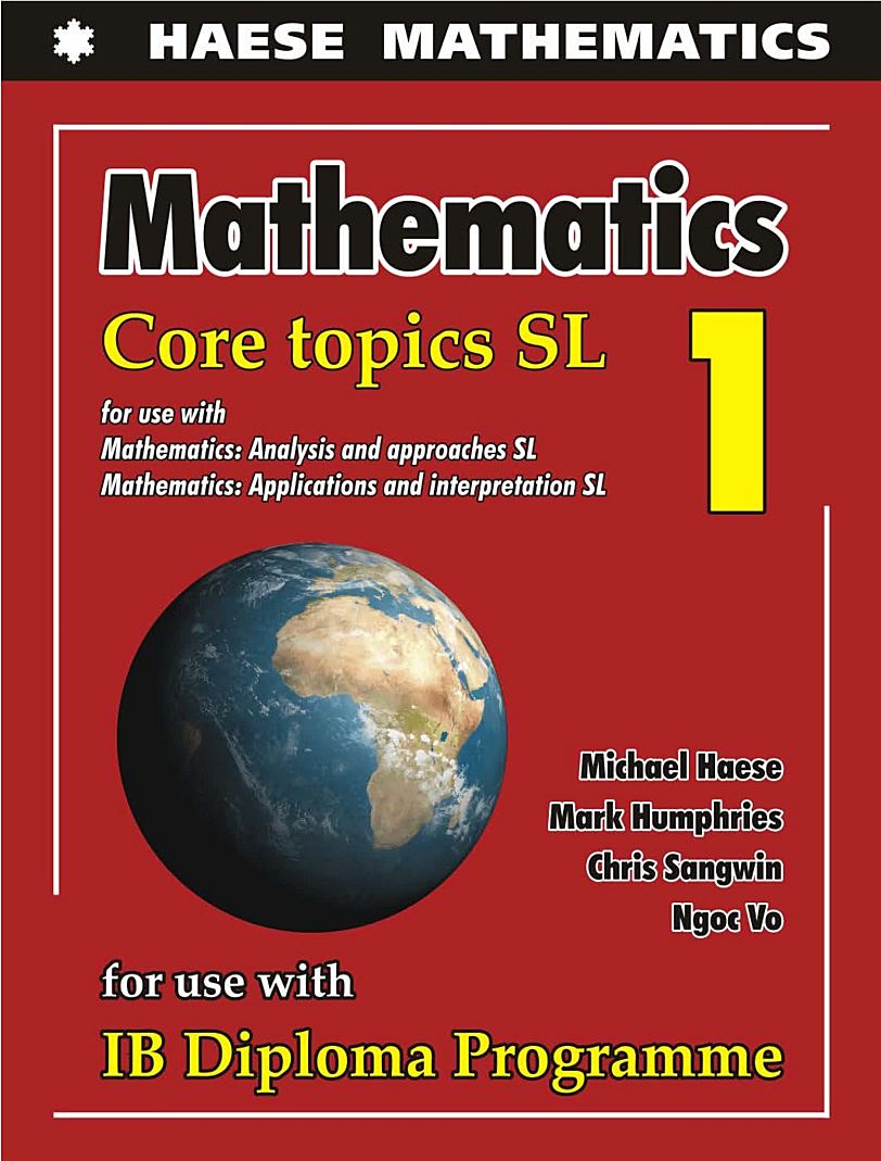 Haese IB 数学教材:全套 12 册(Core Topics + AA/AI 四路径 + 六本解答)电子版下载
