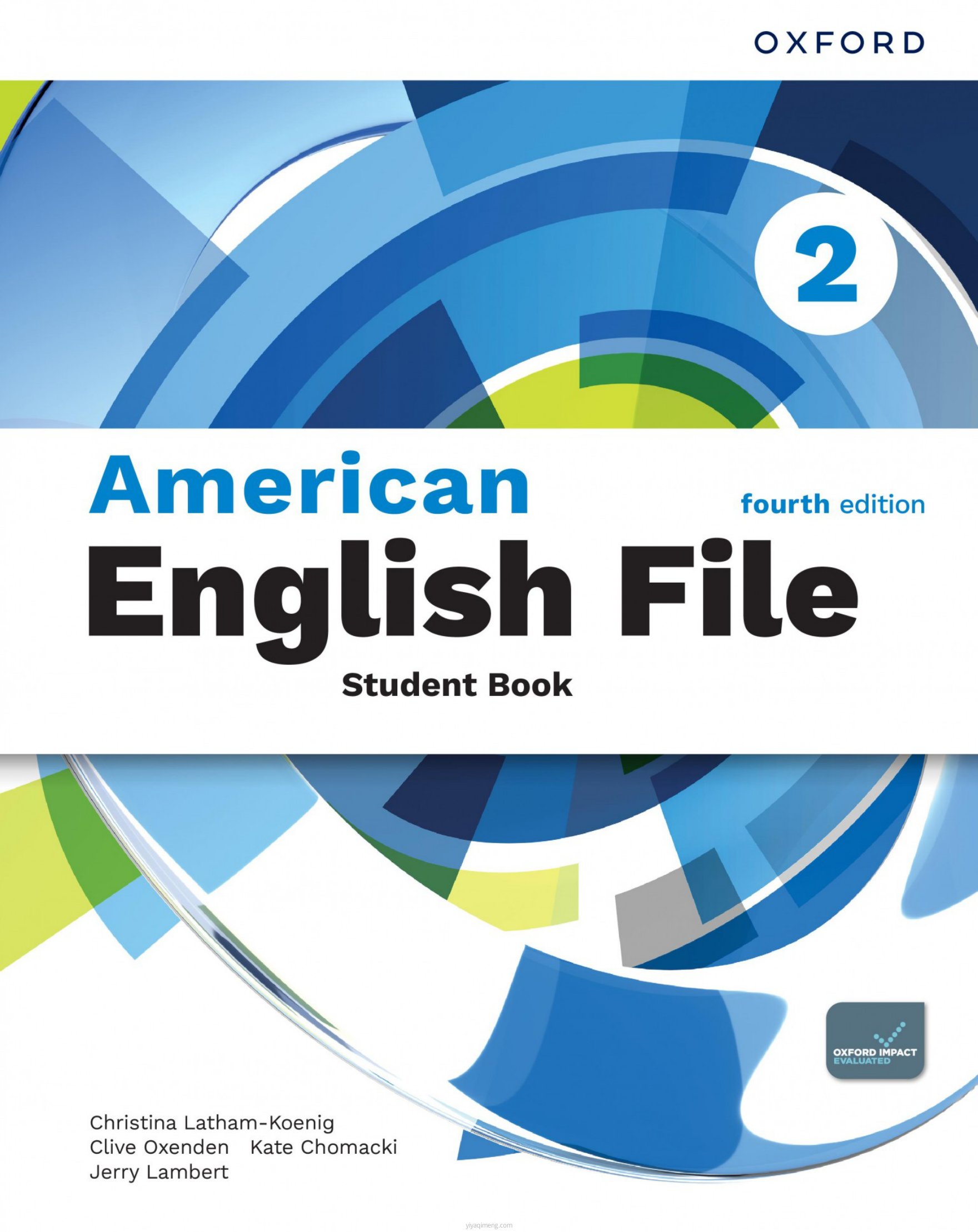 American English File第四版Level 2学生书封面