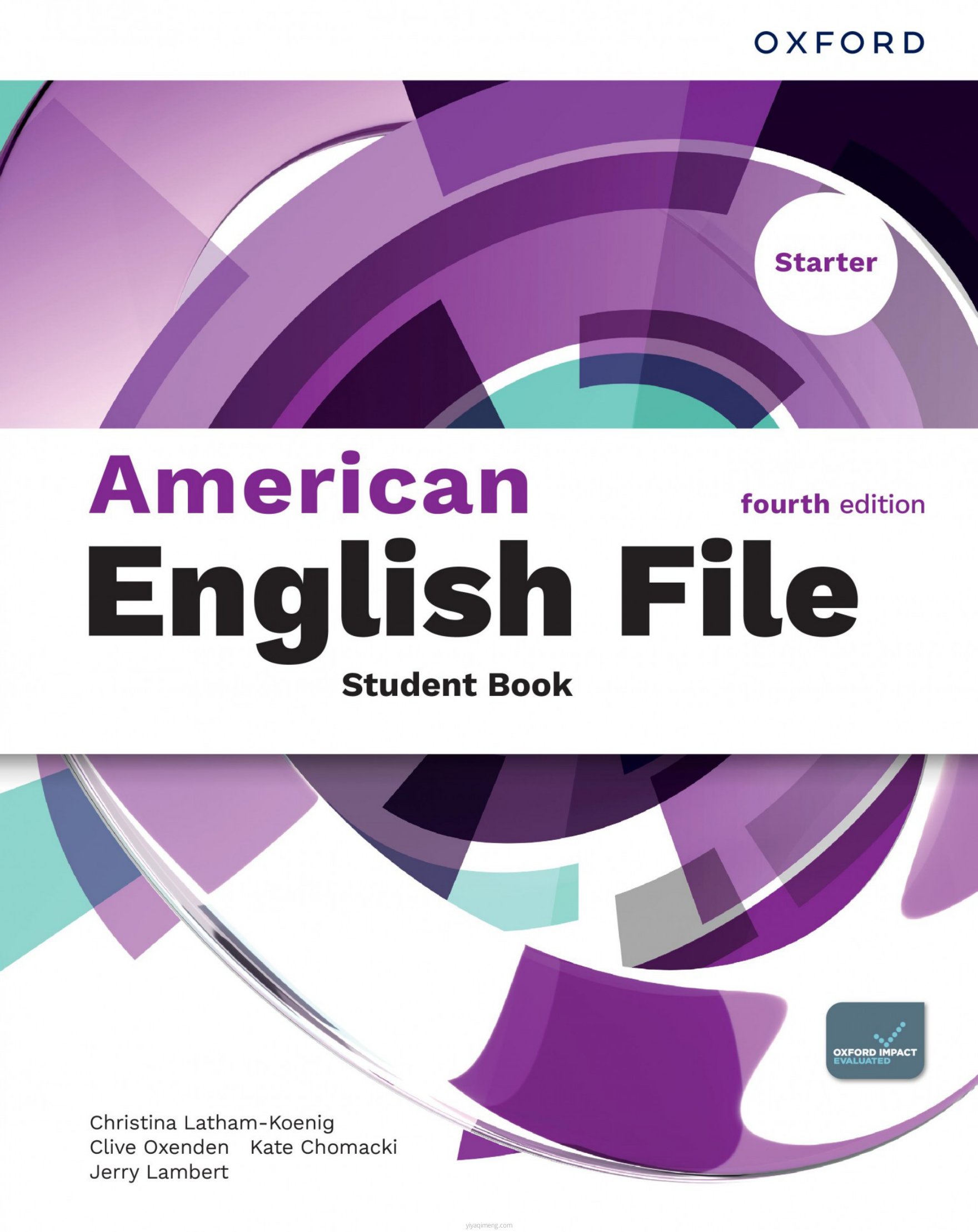 American English File第四版Starter学生书封面