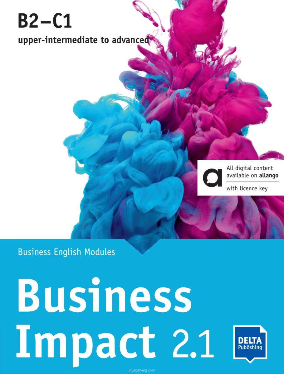 Business Impact 2.1 学生书封面
