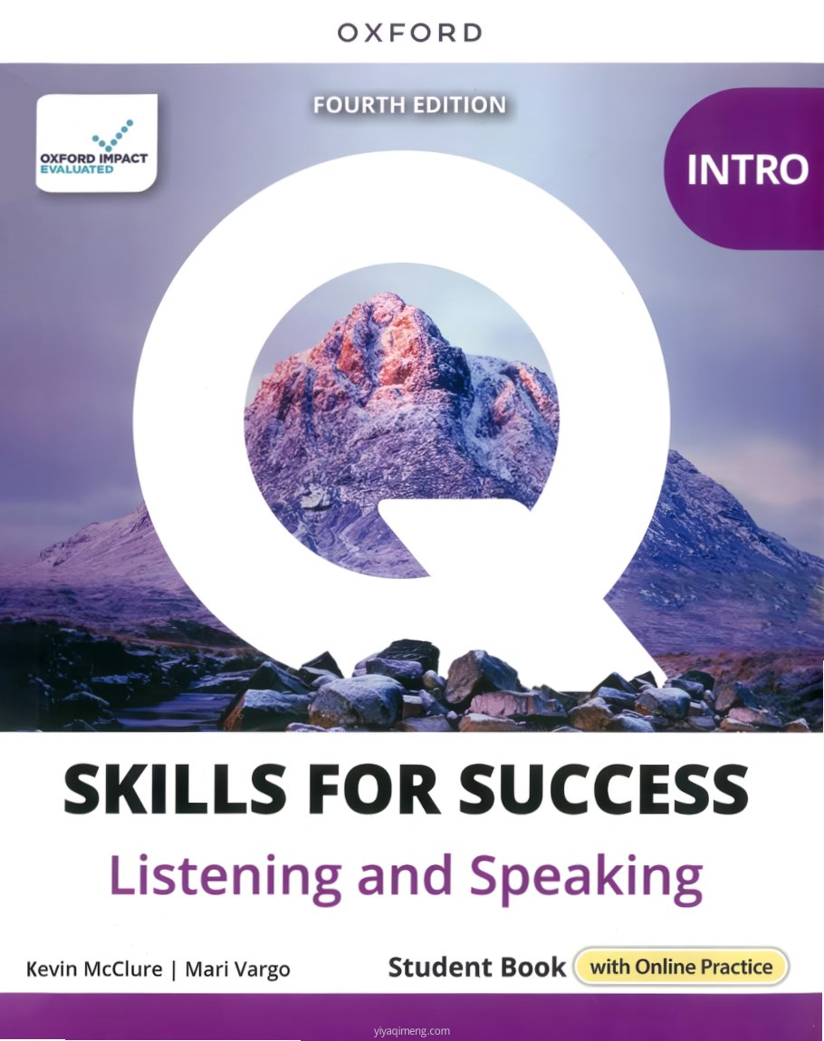 Q Skills for Success第四版Intro级学生书封面