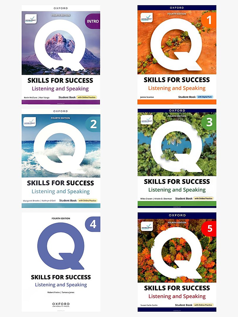 牛津Q Skills for Success第四版听说六级全套资源下载（学生书+教师书+音视频+测评）