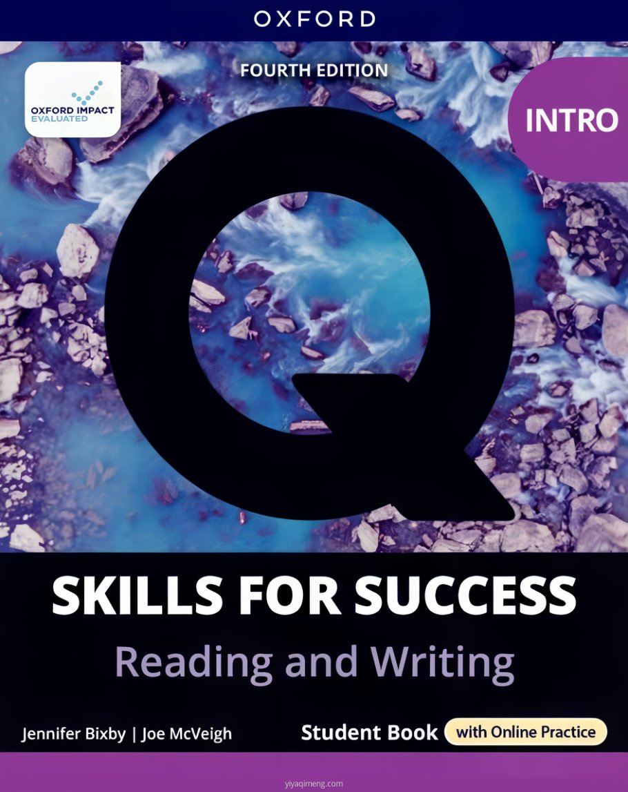 Q Skills for Success第四版Intro级读写学生书封面