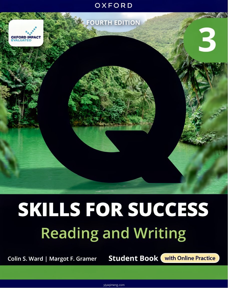 Q Skills for Success第四版Level 3读写学生书封面