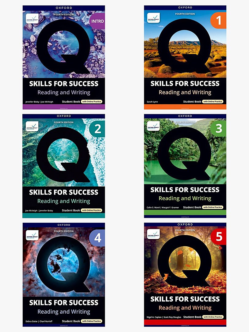 牛津Q Skills for Success第四版读写六级全套资源下载(学生书+答案册+教师书+测评)