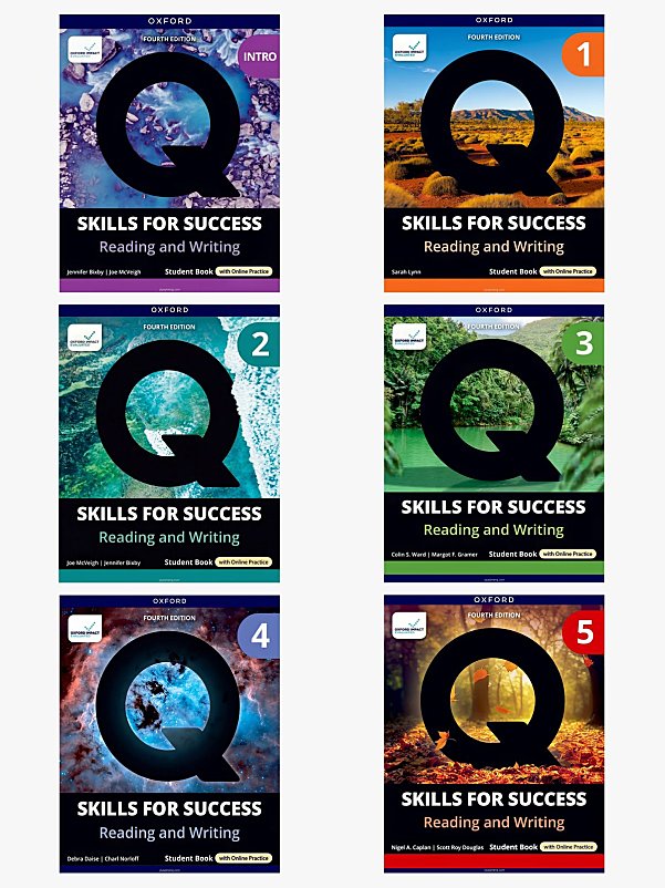 牛津Q Skills for Success第四版读写六级全套资源下载(学生书+答案册+教师书+测评)