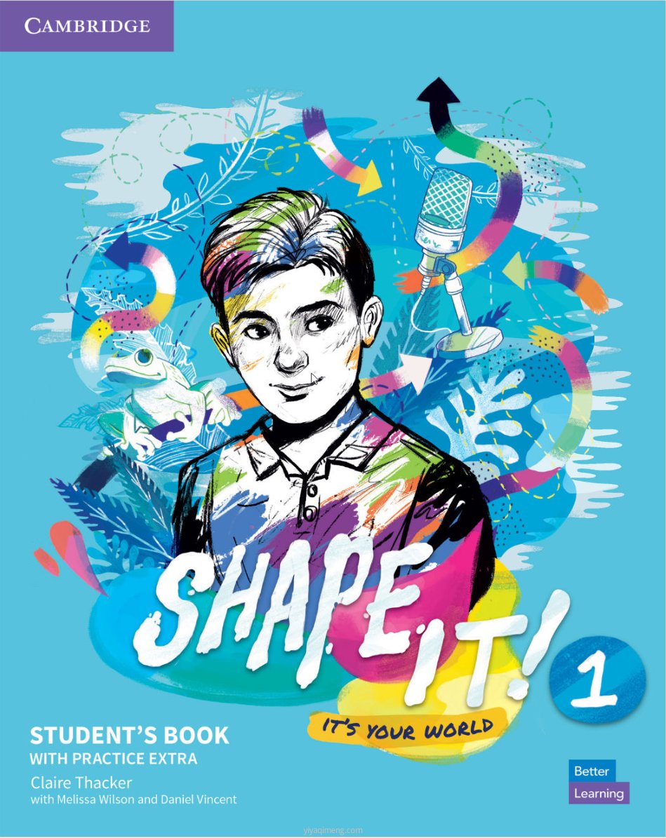 Shape It! Level 1学生书封面,CEFR A1