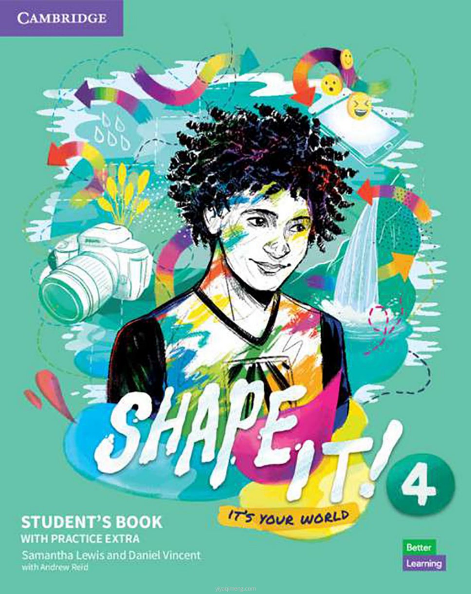 Shape It! Level 4学生书封面,CEFR B1+