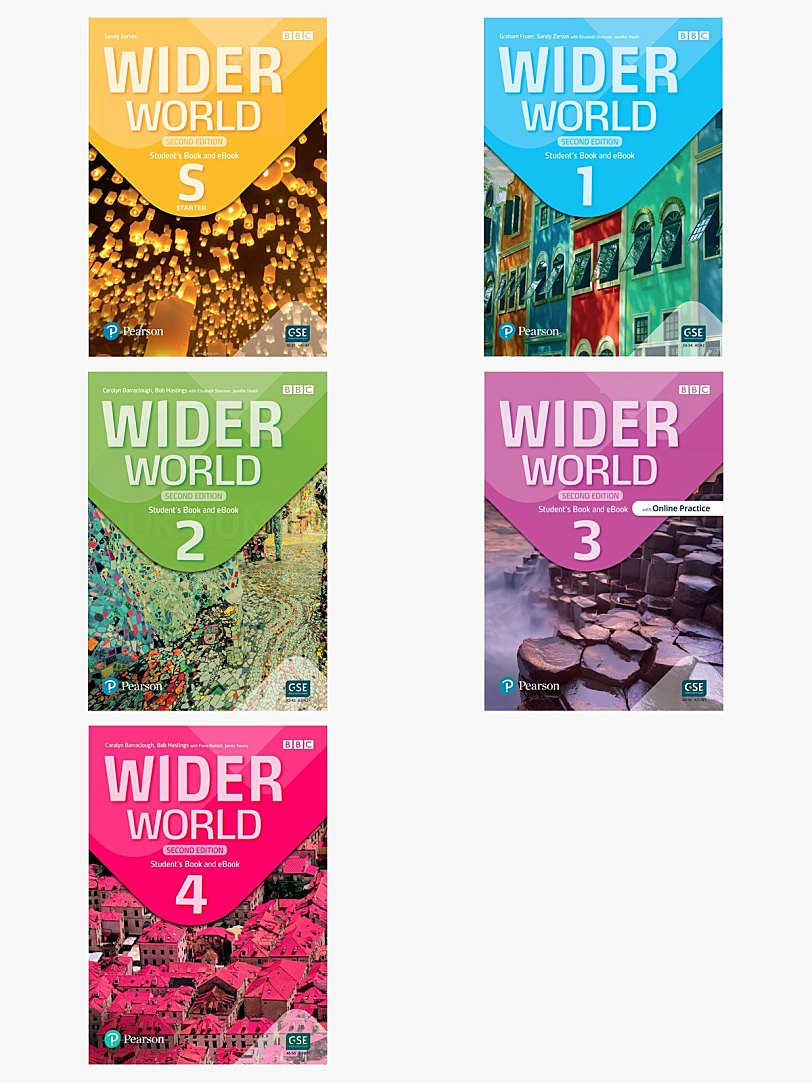 培生Wider World第二版五级全套资源下载(学生书+练习册+教师书+音视频)