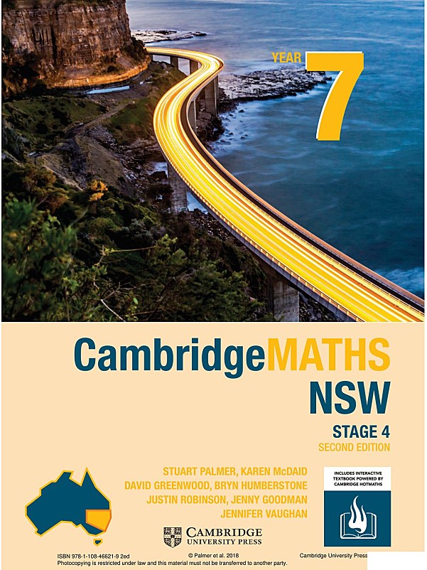 澳洲中学数学教材PDF:CambridgeMATHS NSW 全套 7-12 年级电子版下载