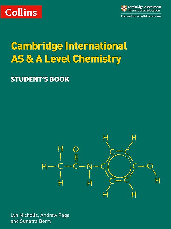 剑桥A-Level化学教材PDF:Collins剑桥国际AS & A Level Chemistry学生书880页电子版下载