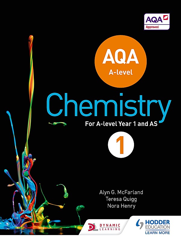 AQA A-Level化学教材PDF:Hodder课本两册+复习指南四册下载