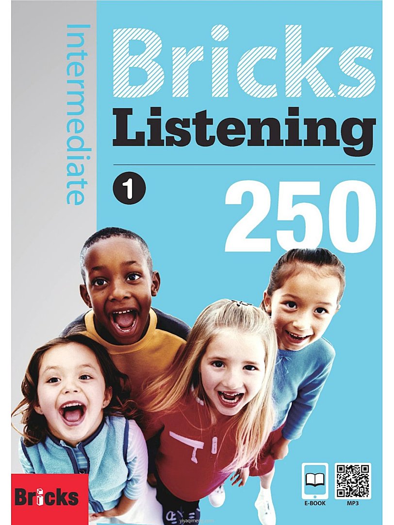 Bricks Listening Intermediate 250 听力教材三级全套(SB+WB+答案+音频+测试)