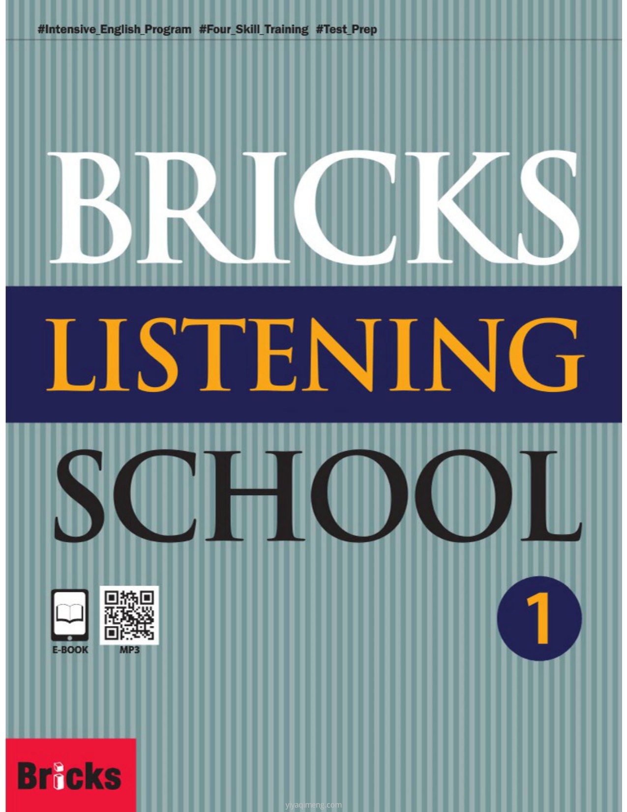 Bricks听力学校教材进阶级第一册封面
