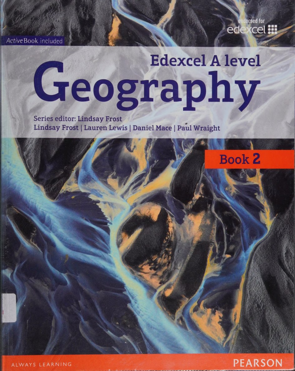 培生Edexcel A-Level地理教材第二册封面