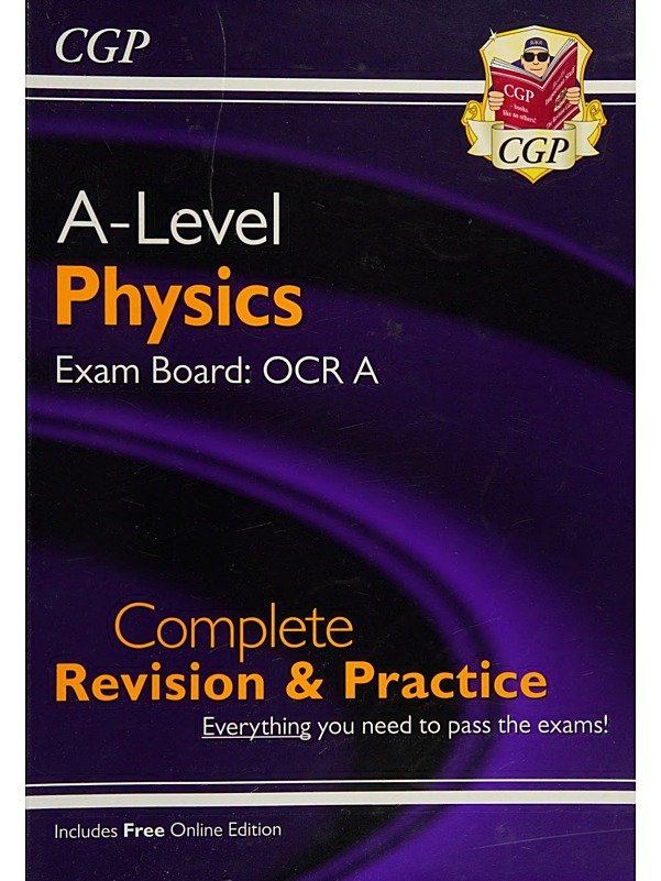 CGP A-Level物理(OCR A/OCR B):教材本+复习指南四本PDF下载