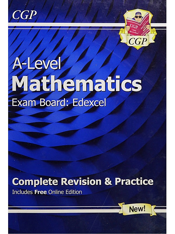 Edexcel A-Level数学PDF:CGP复习册+练习册+进阶数学三本下载