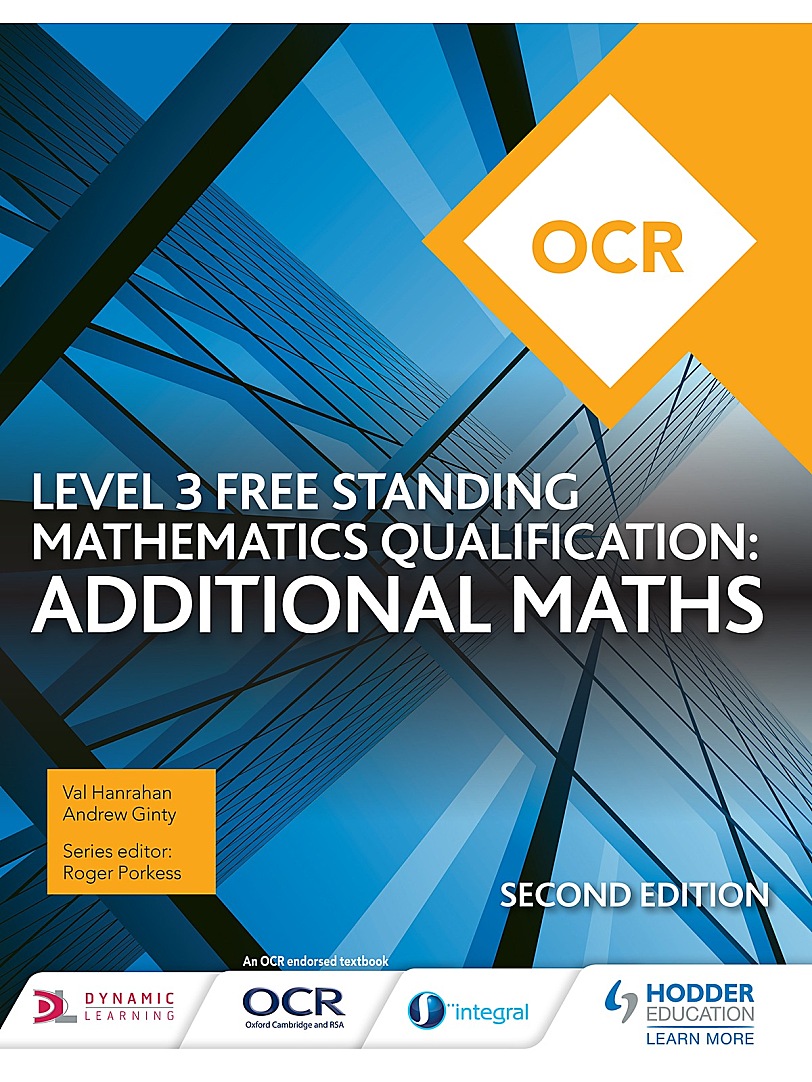 OCR附加数学FSMQ教材PDF：Hodder课本312页+练习册95页两本下载