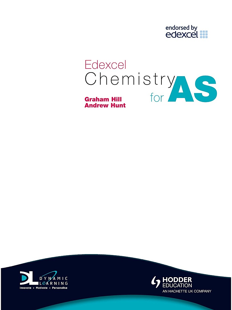 Edexcel Chemistry for AS/A2 教材PDF：Hodder两册电子版下载
