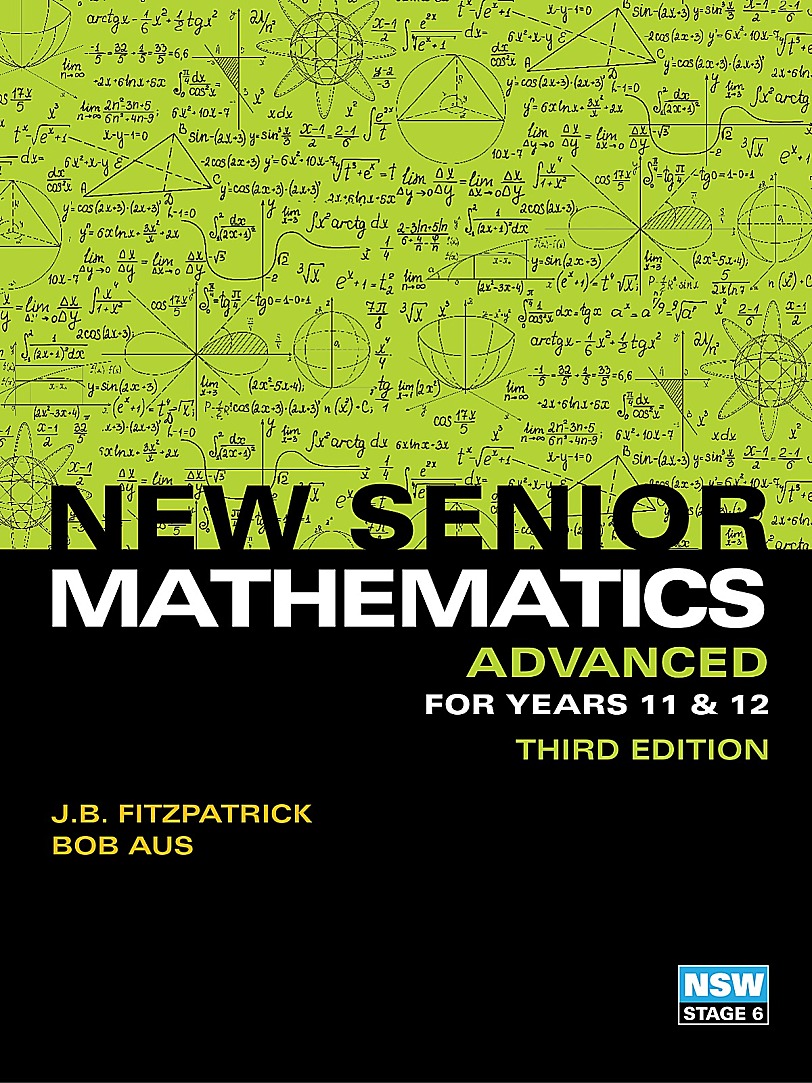 澳洲HSC数学教材PDF:New Senior Mathematics 三册电子版下载