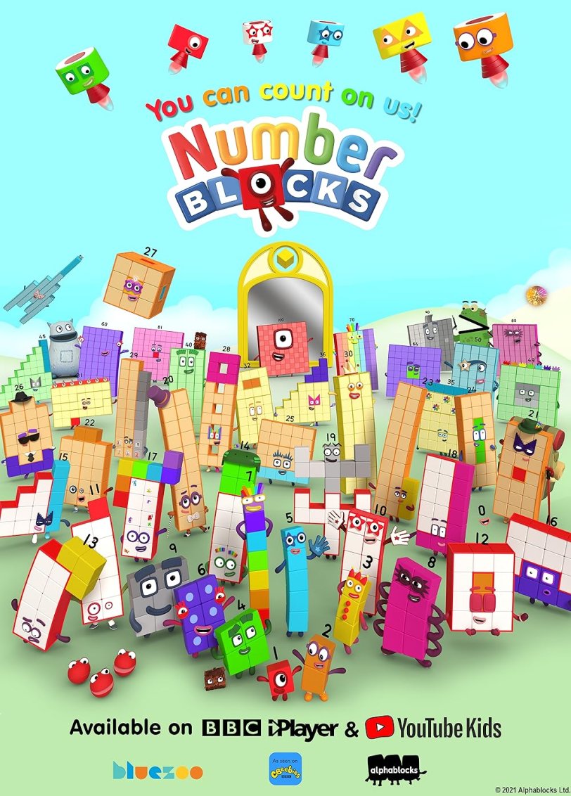 BBC数学启蒙：Numberblocks数字积木 (高清 英文字幕)