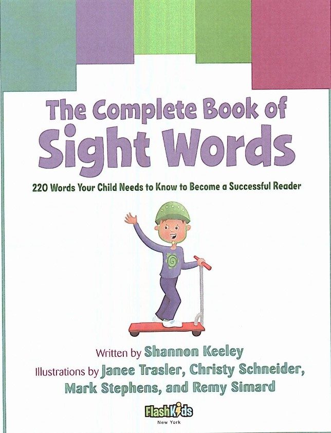 美国最畅销的自然拼读教材The complete book of alphebat, phonics, sight words三部曲 PDF
