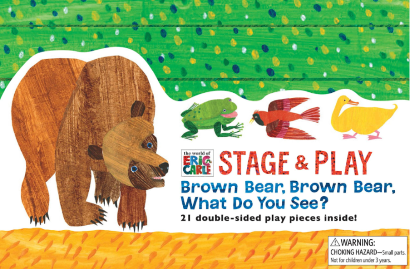 Brown Bear,Brown Bear,What Do You See棕熊，棕熊，你在看什么？(PDF+MP3+视频)