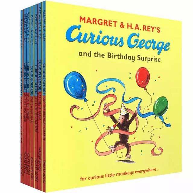 Curious George好奇的乔治系列(PDF+MP3)