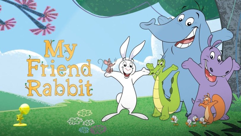 My friend rabbit 我的兔子朋友英文动画+绘本