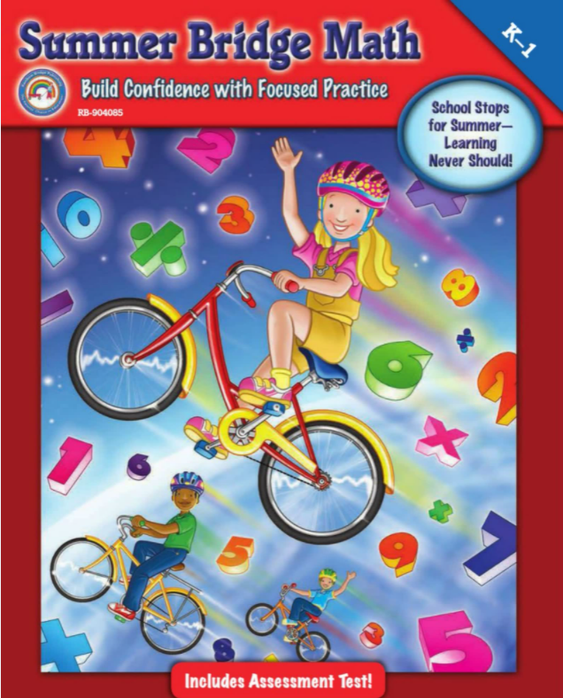 美国小学英文原版数学练习册Summer Bridge Math G1-G6