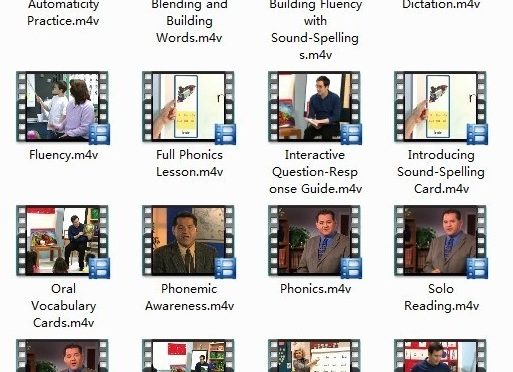 加州教材自然拼读教学示范视频