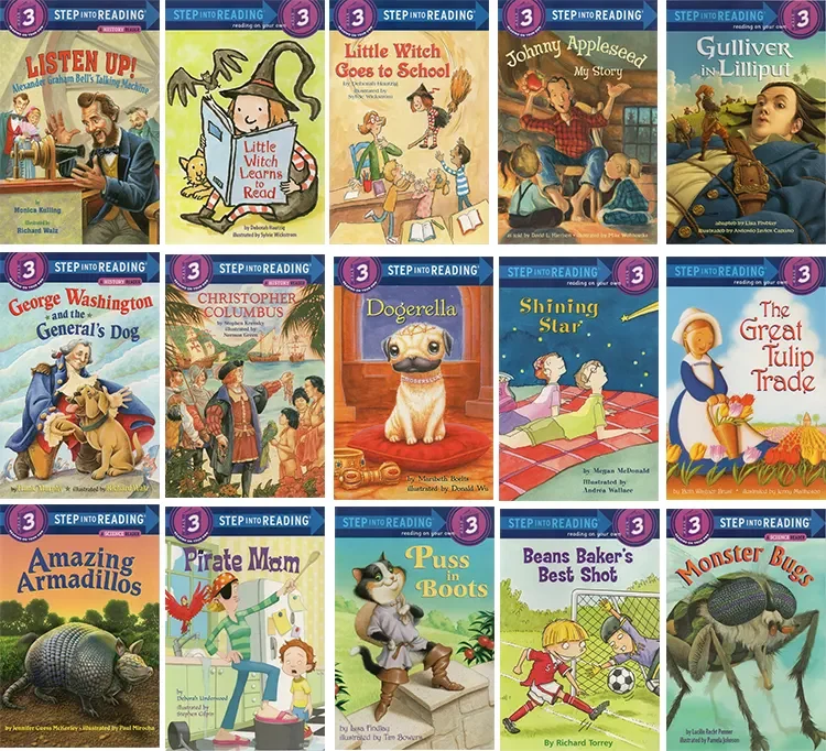 兰登书屋分级读物Step into Reading 1-5级