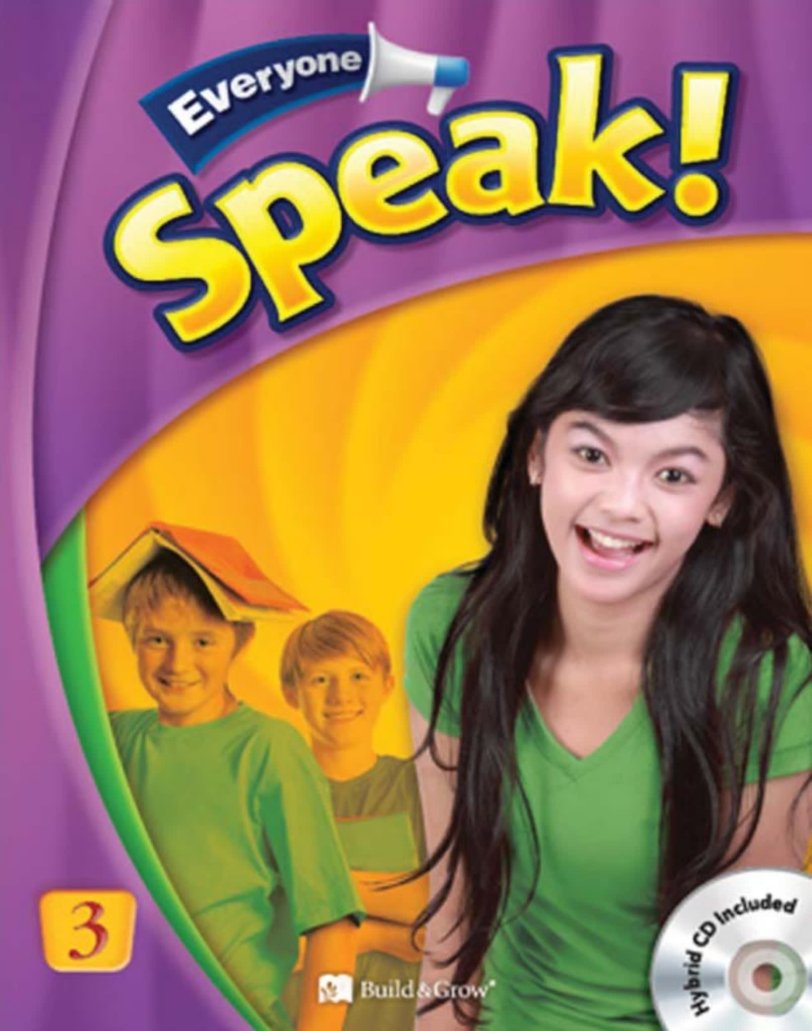 《Everyone Speak！青少年版》口语专项教材共三册学生教师用书