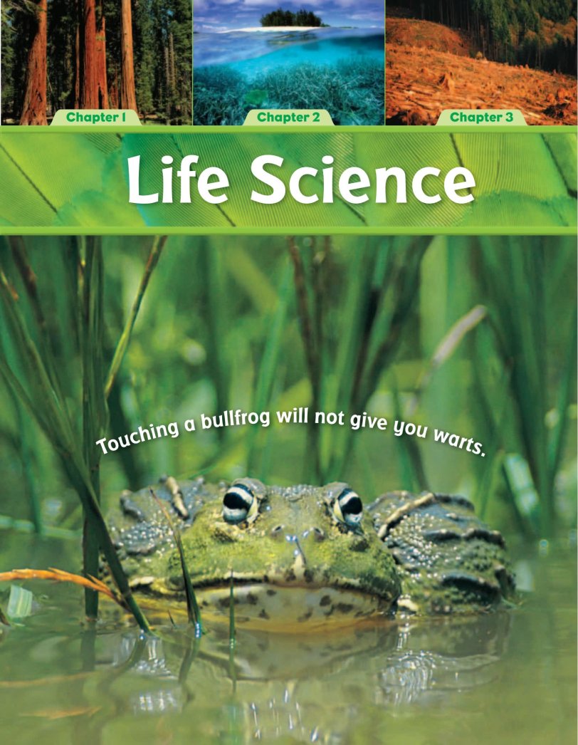《California Science加州科学G1-G6》英文教材闪卡读本PDF