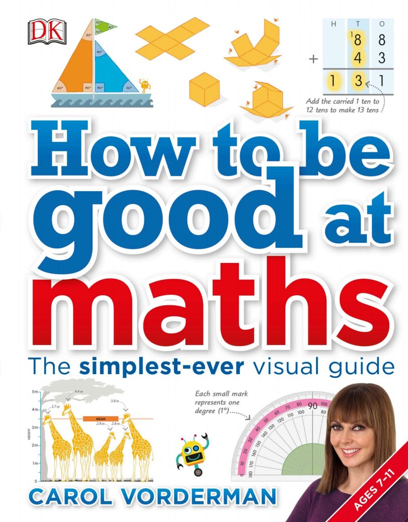 《How to be good at maths》322页DK图解数学英文教材PDF