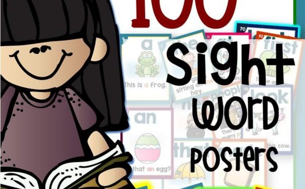 《Sight word posters 300》全三册高频词英语闪卡PDF