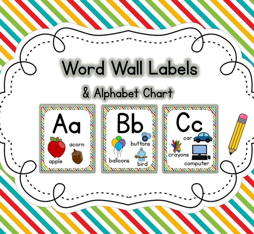 《2套精美英语闪卡环创墙贴》孩子字母单词启蒙必备教材